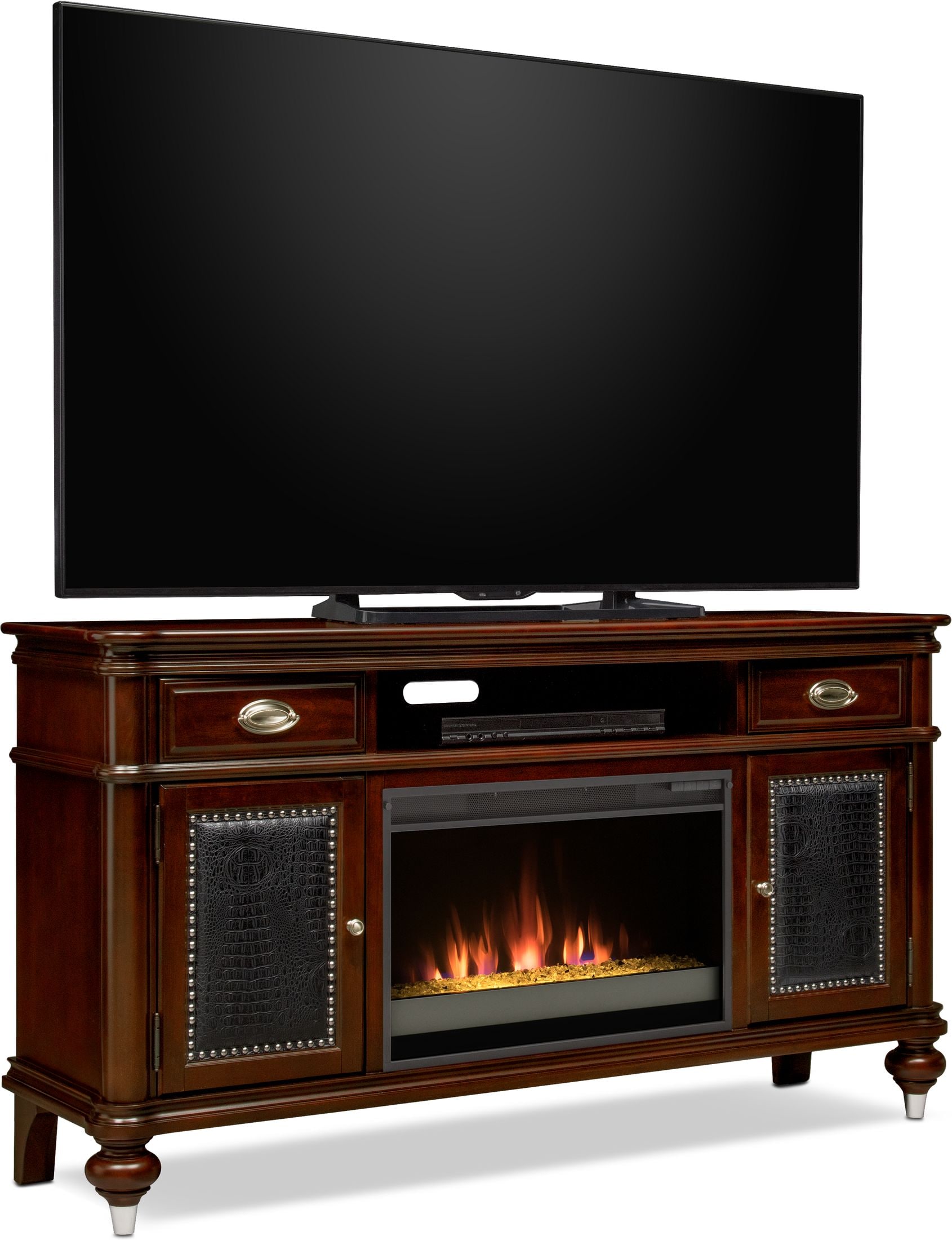 electric fireplace tv stand amazon