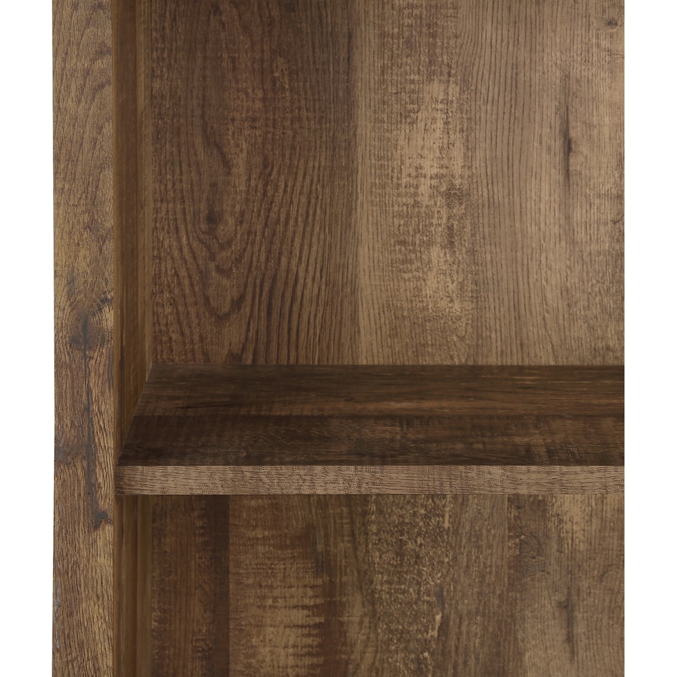 essie dark brown bookcase   