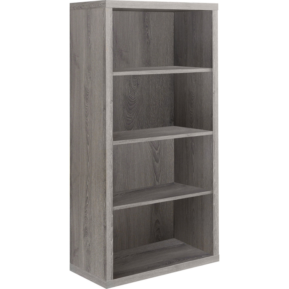 essie light brown bookcase   