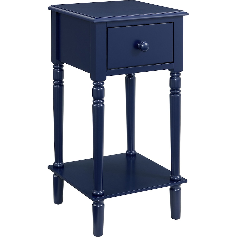 estelle blue nightstand   