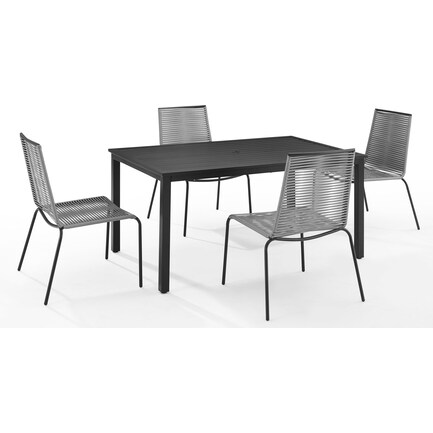 Estero 5-Piece Outdoor Dining Set