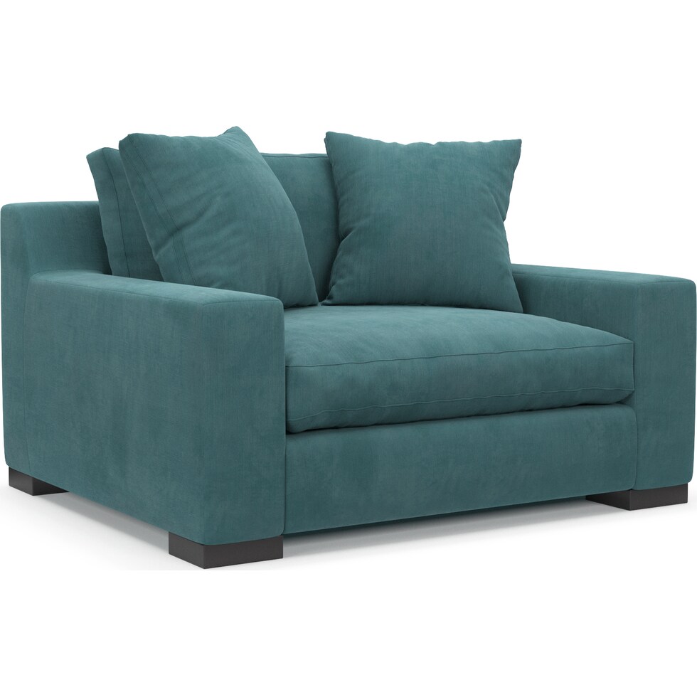 ethan bella peacock chair and a half   