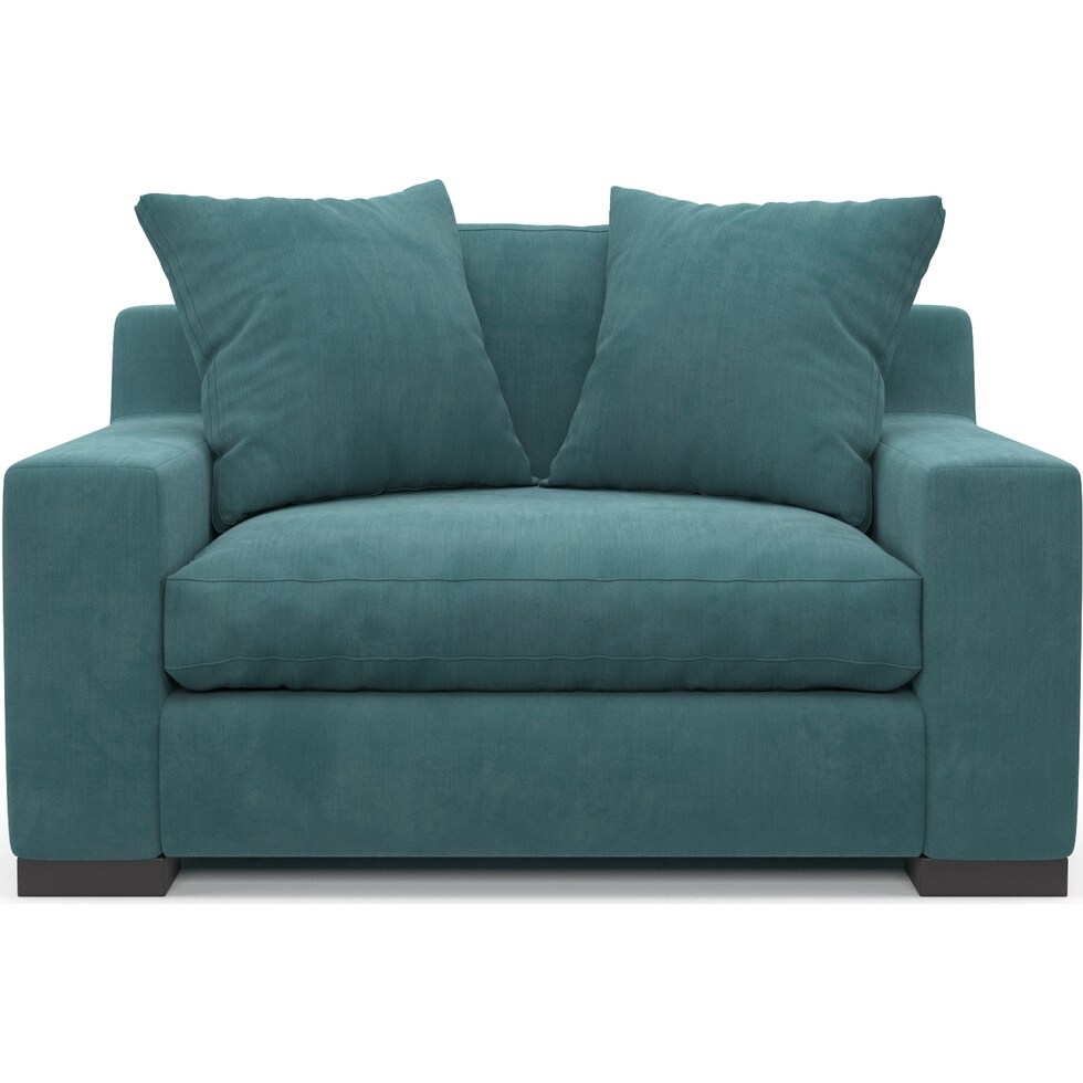 ethan bella peacock chair and a half   