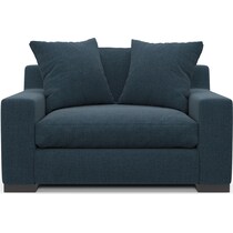 ethan blue chair and a half   