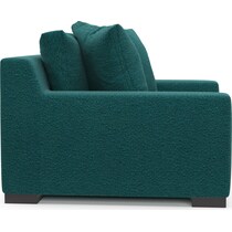 ethan blue chair and a half   