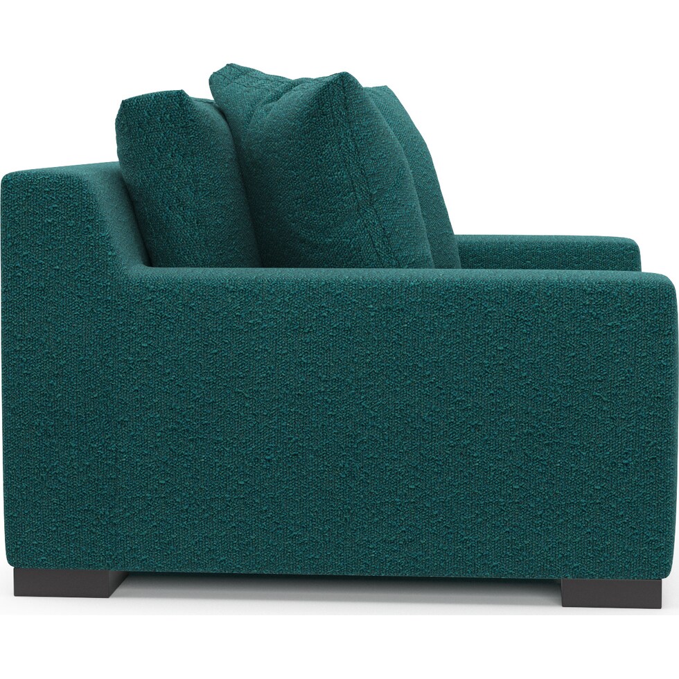 ethan blue chair and a half   