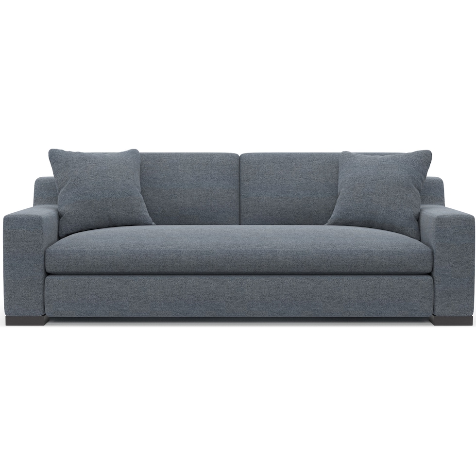 ethan blue sofa   