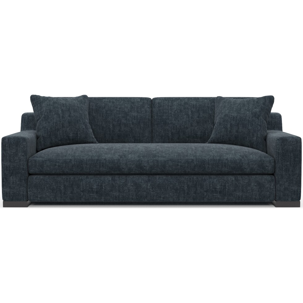 ethan blue sofa   