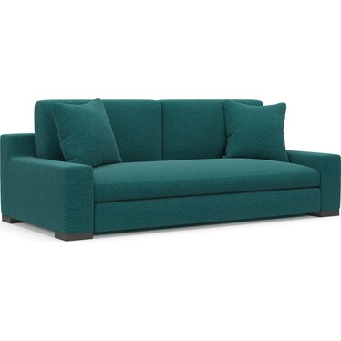 Ethan Foam Comfort Sofa - Bloke Peacock