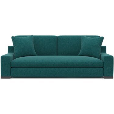 Ethan Foam Comfort Sofa - Bloke Peacock