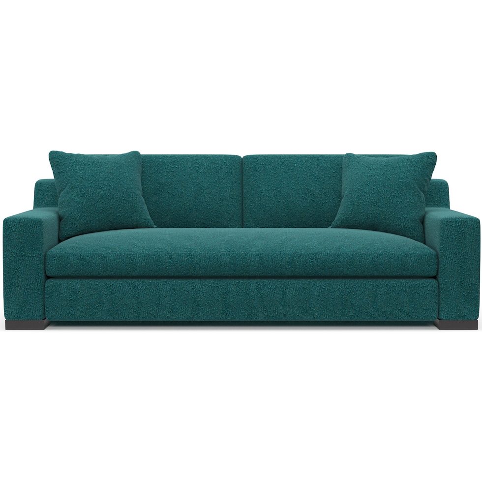 ethan blue sofa   