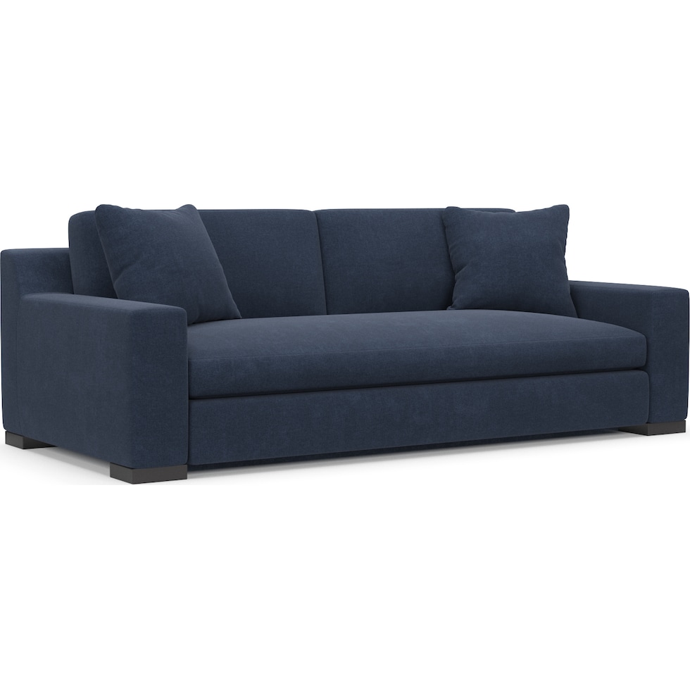 ethan blue sofa   