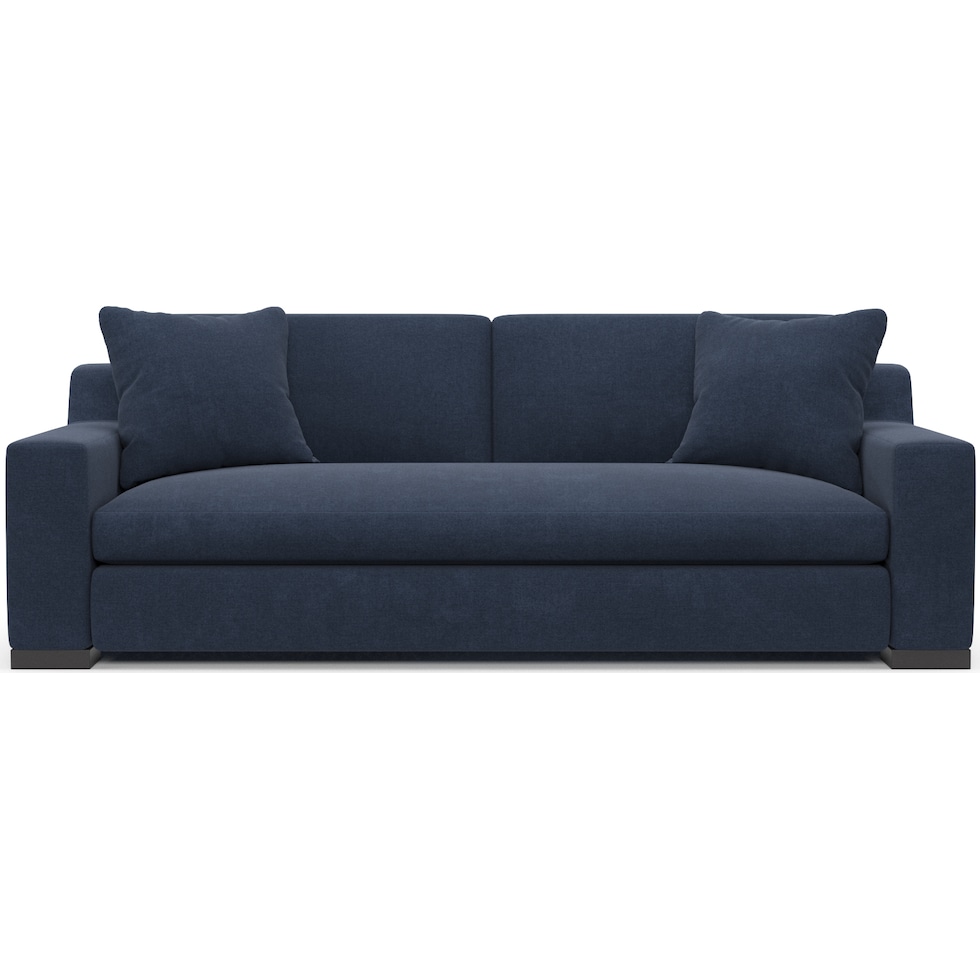 ethan blue sofa   