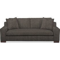 ethan dark brown sofa   
