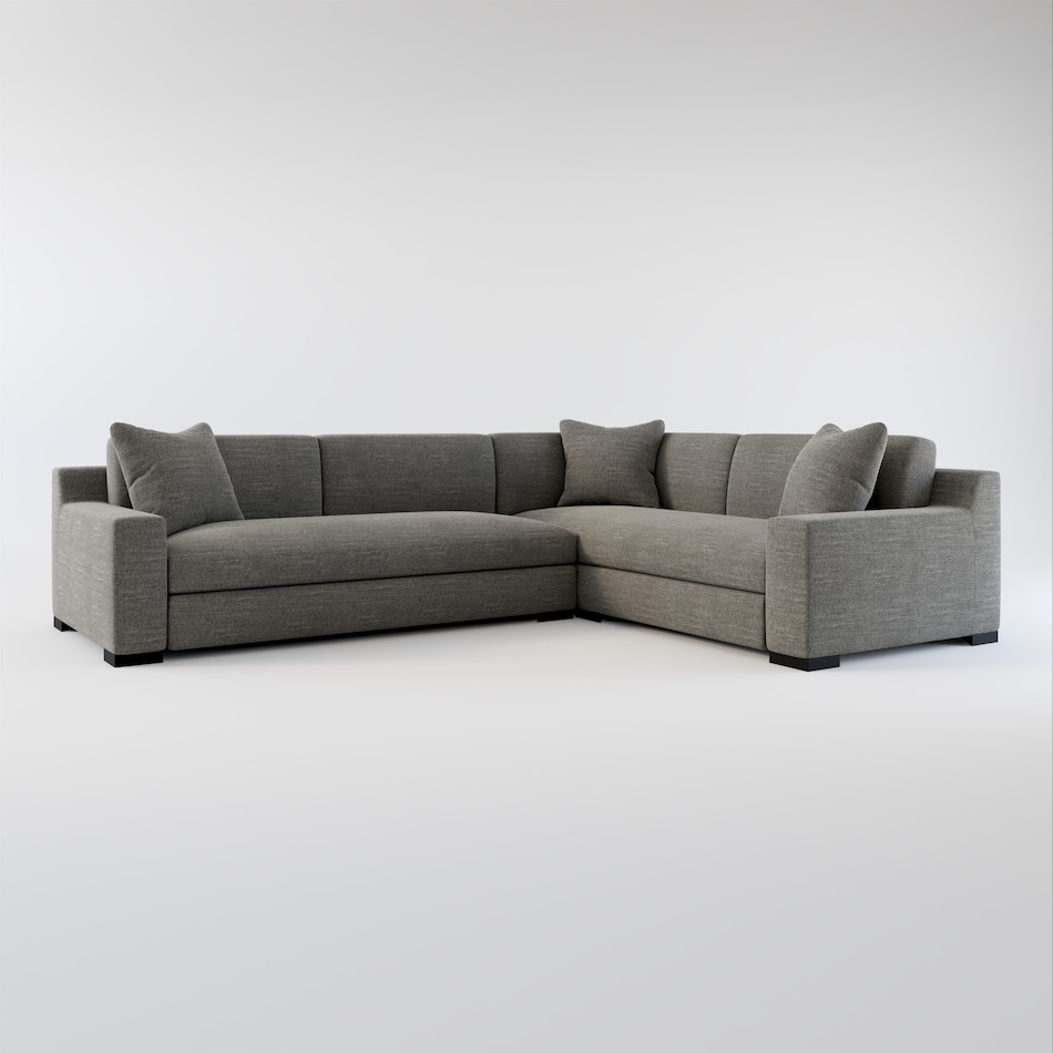 ethan gray  pc sectional with left facing sofa   