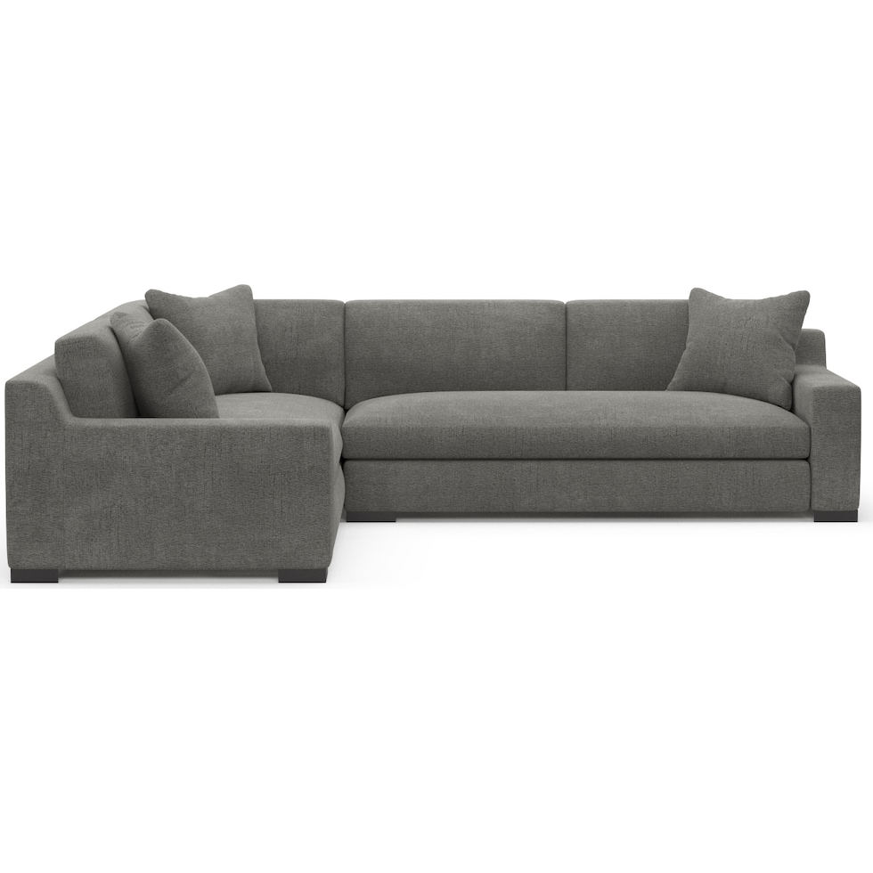 ethan gray  pc sectional with right facing sofa   
