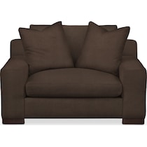 ethan gray chair and a half   
