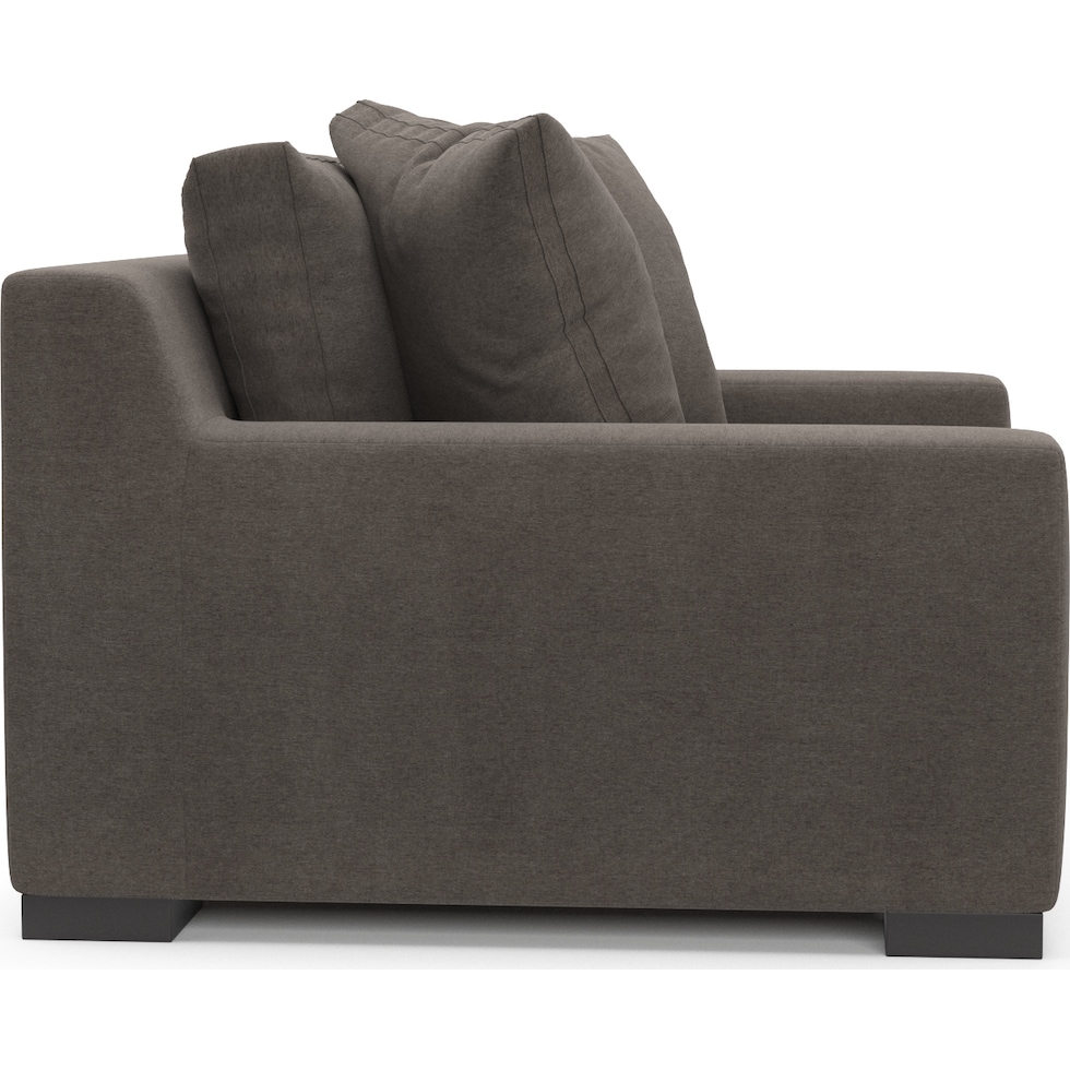 ethan gray chair and a half   