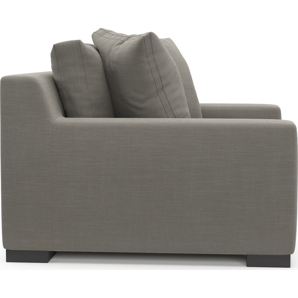 ethan gray chair and a half   