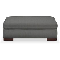 ethan gray ottoman   