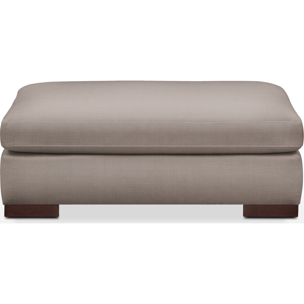 ethan gray ottoman   