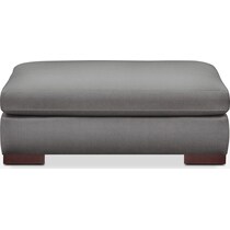 ethan gray ottoman   