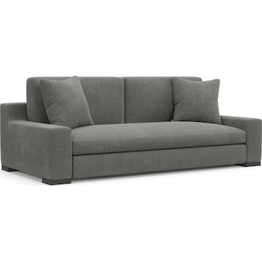Ethan Foam Comfort Sofa - Living Large Charcoal