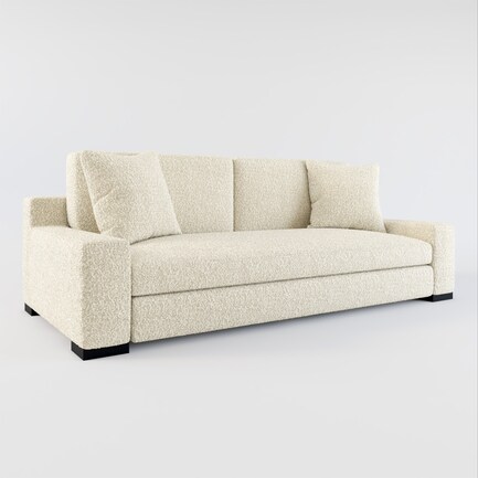 Ethan Foam Comfort Sofa - Bloke Cotton
