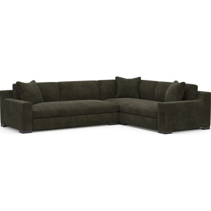 Ethan Foam Comfort 2-Piece Sectional with Left-Facing Sofa - Bella Louden