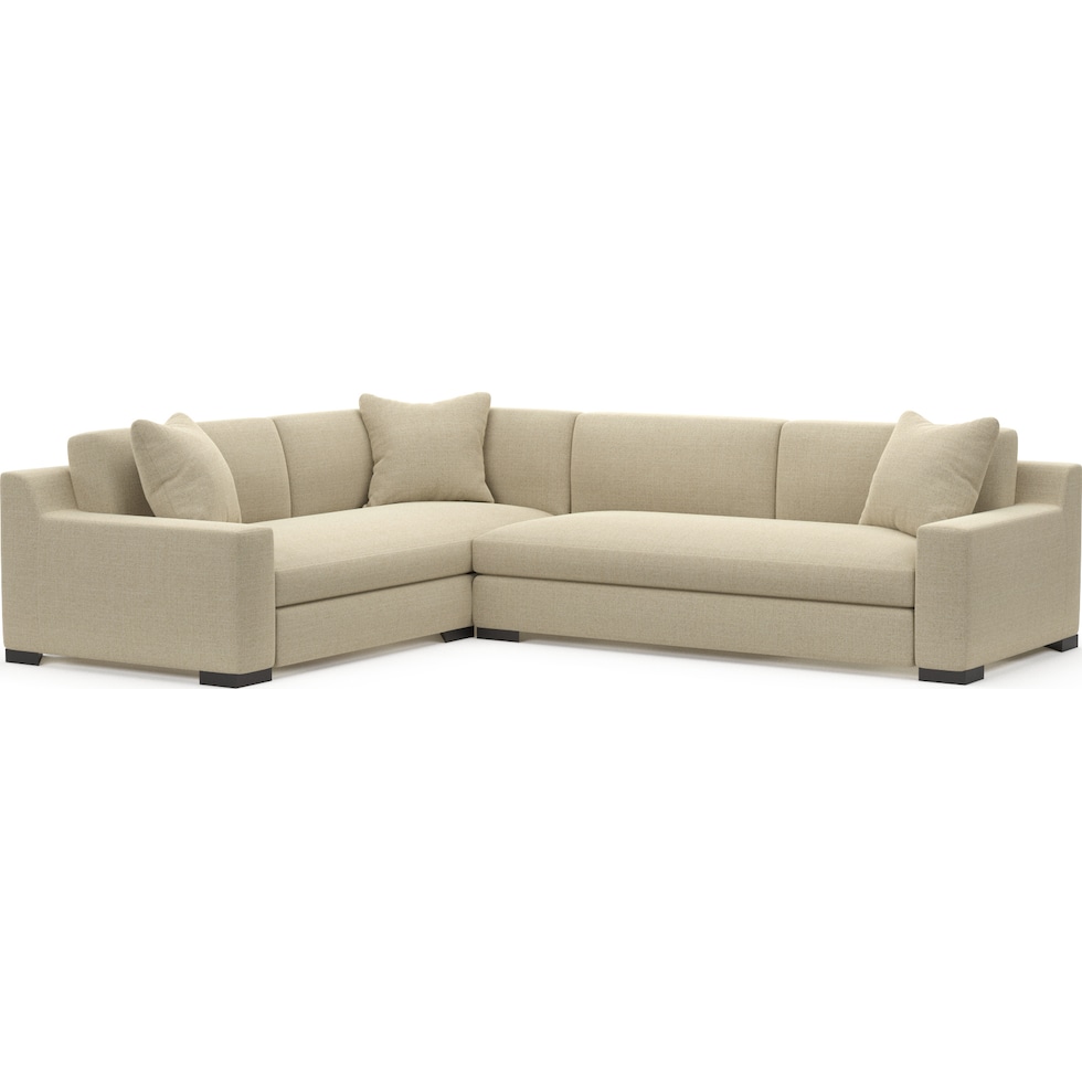 ethan light brown sectional   