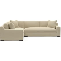 ethan light brown sectional   