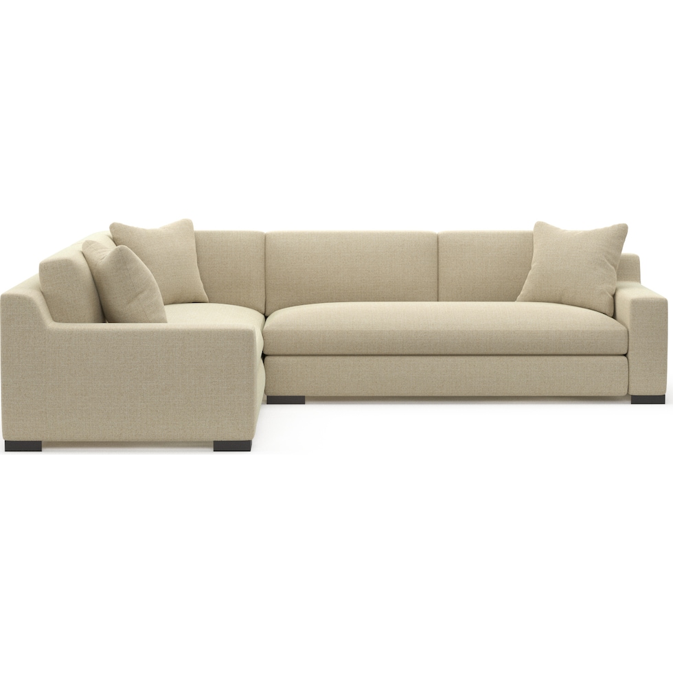 ethan light brown sectional   
