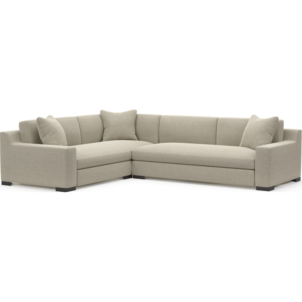 ethan light brown sectional   