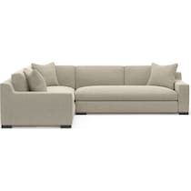 ethan light brown sectional   