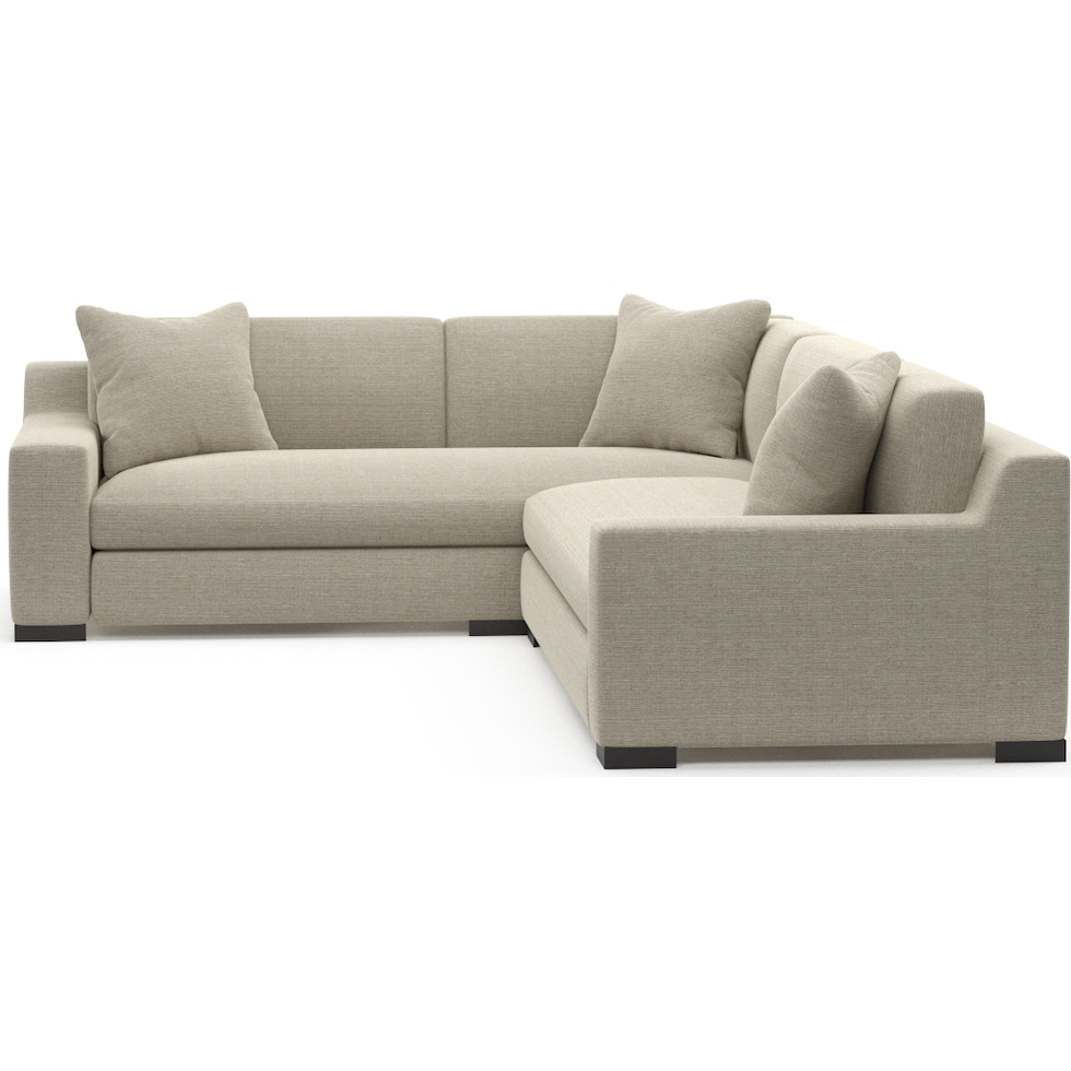 ethan light brown sectional   