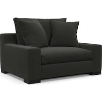 ethan liv onyx chair and a half   