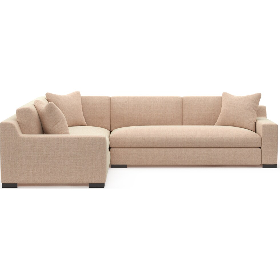 ethan orange sectional   