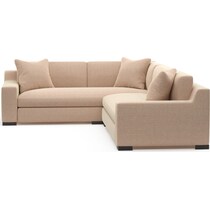 ethan orange sectional   
