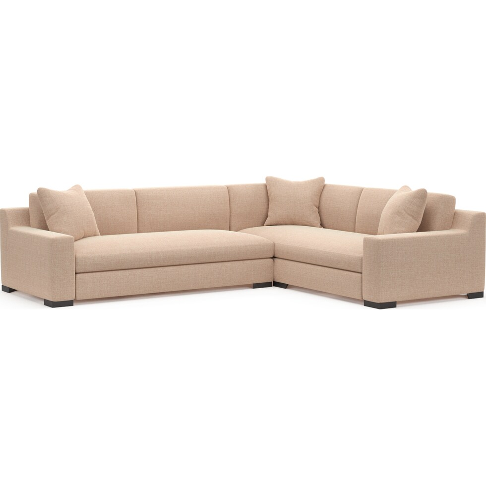 ethan orange sectional   