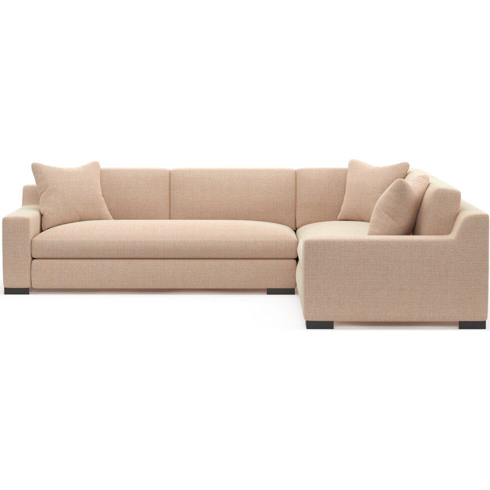 ethan orange sectional   
