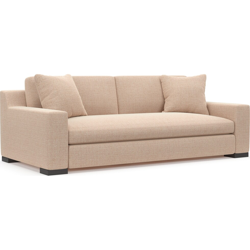 ethan orange sofa   