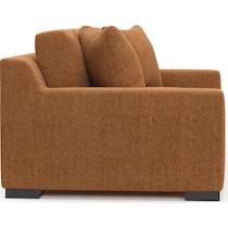 ethan orange sofa   