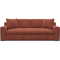 ethan orange sofa   