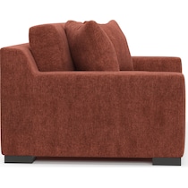 ethan orange sofa   