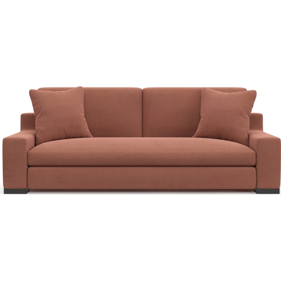 ethan pink sofa   
