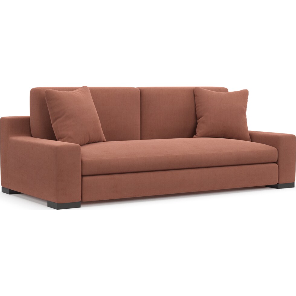 ethan pink sofa   