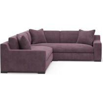 ethan purple  pc sectional   