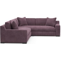 ethan purple sectional   