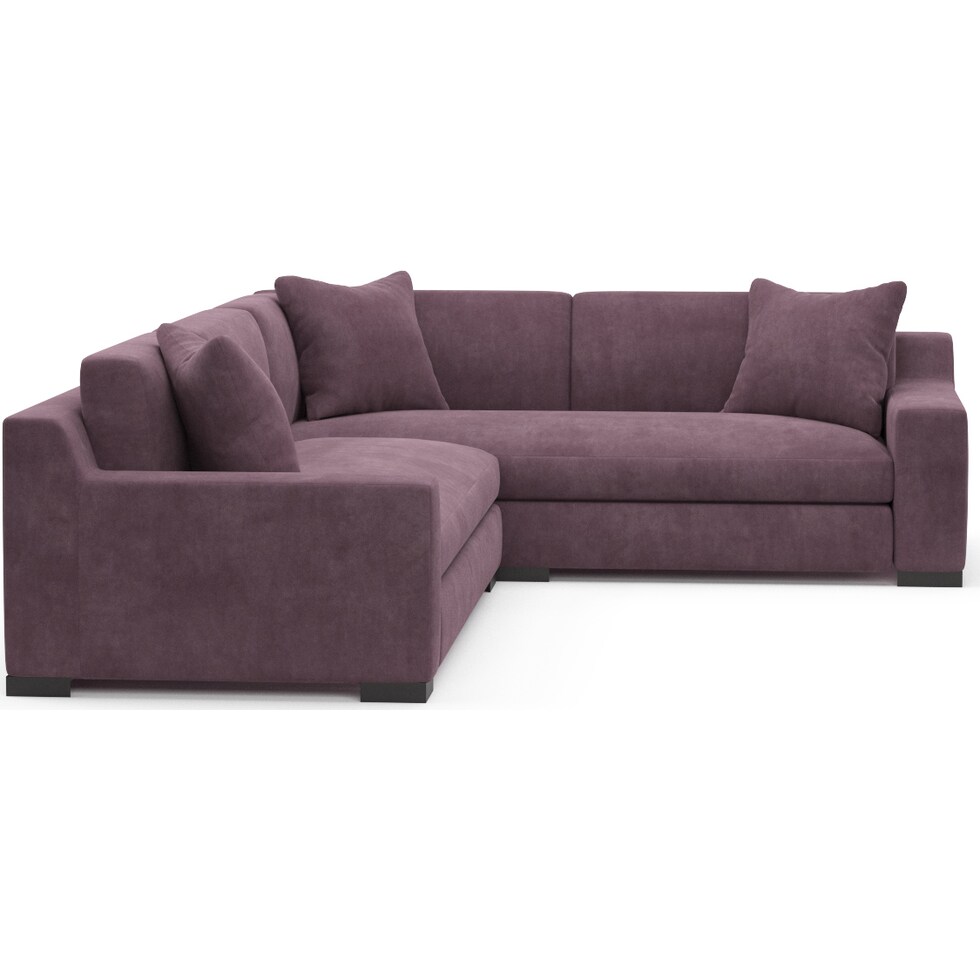 ethan purple sectional   