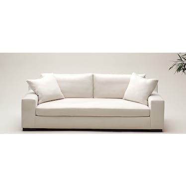 Ethan Foam Comfort Sofa - Bloke Cotton